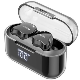 TOZO Crystal Buds True Wireless Earbuds Call Noise Reduction IPX8 Waterproof
