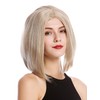 WIG ME UP - YZF-4370-16/26/silver Lady Quality Wig Cosplay short