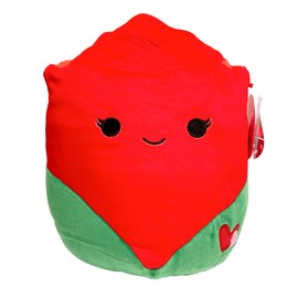 Squishmallows Kellytoy Valentines D Squad Plush Toys Soft Plush Animal (8" Walsh The Rose)