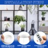 Tujoe 3 Pcs Ceiling Grow Light Self Adhesive Grow Lights