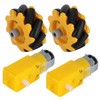 Mecanum Wheel for TT Geared Motor Smart Robot Car Parts