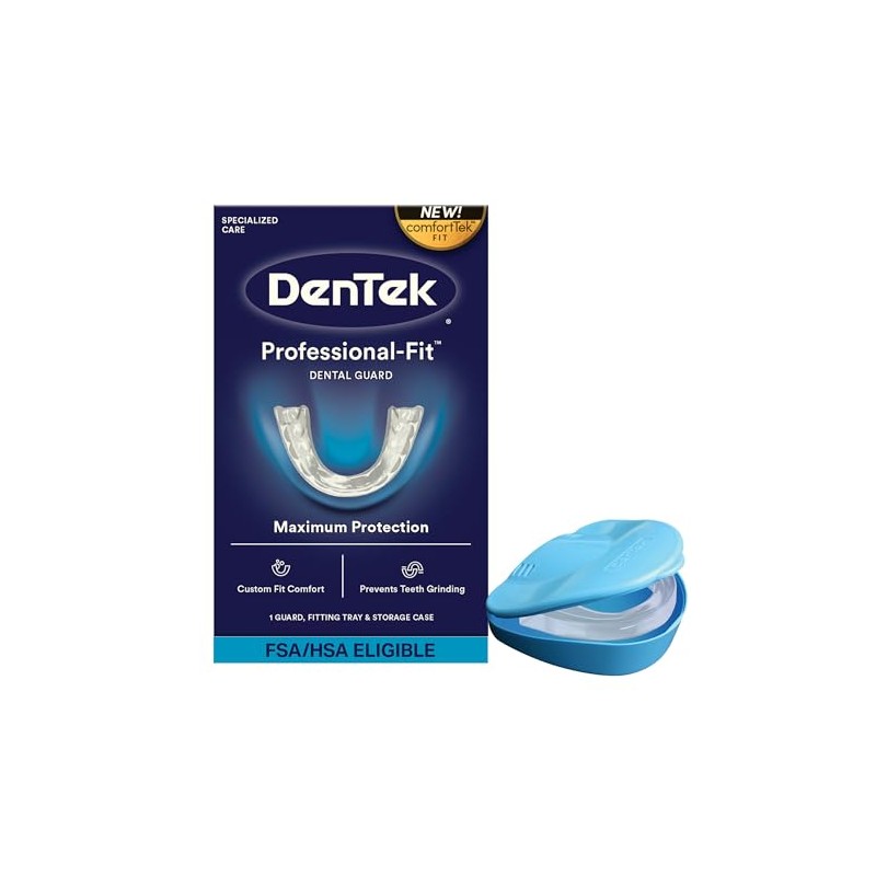 DenTek - Protector dental de máxima protección con ajuste profesional