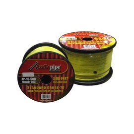 Audiopipe Ap16500yw 16 Gauge 500Ft Primary Wire Yellow