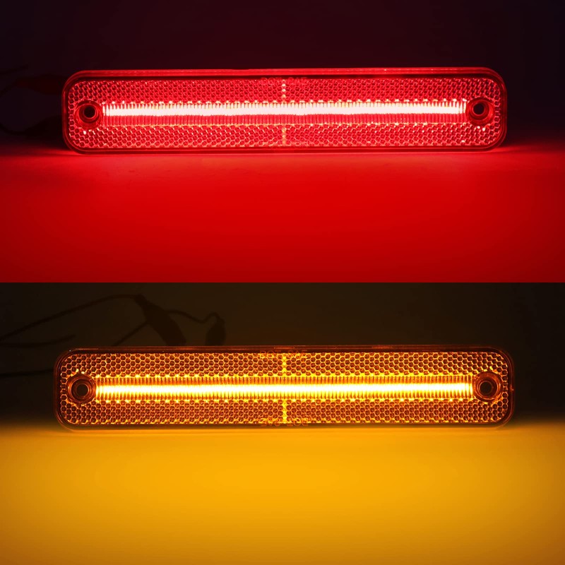 Aexploer LED Side Marker Lights Compatible with F100/150/250/350 1973-1979,for Econoline