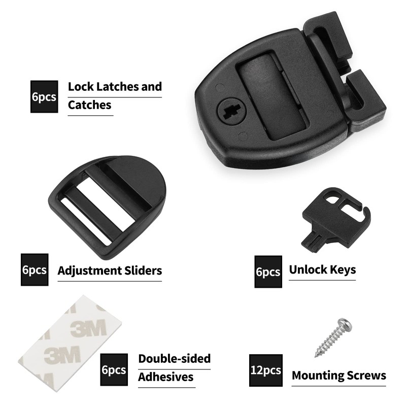 Spa Cover Clips, 6 Pack Hot Tub Cover Clips Broken