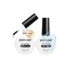 JODSONE 2 Bottles 10ml Base Coat Top Coat Gel UV
