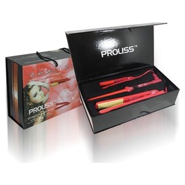 Proliss Full Set Elite Collection- Styler, Straightener, Curler. (Red)
