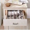 Brightroom 6-Compartment Drawer Organizer White - New