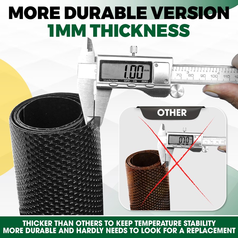 X-CUIRASS [Premium] 20’’x40” Reptile Substrate Mat with 4 PCS Rug