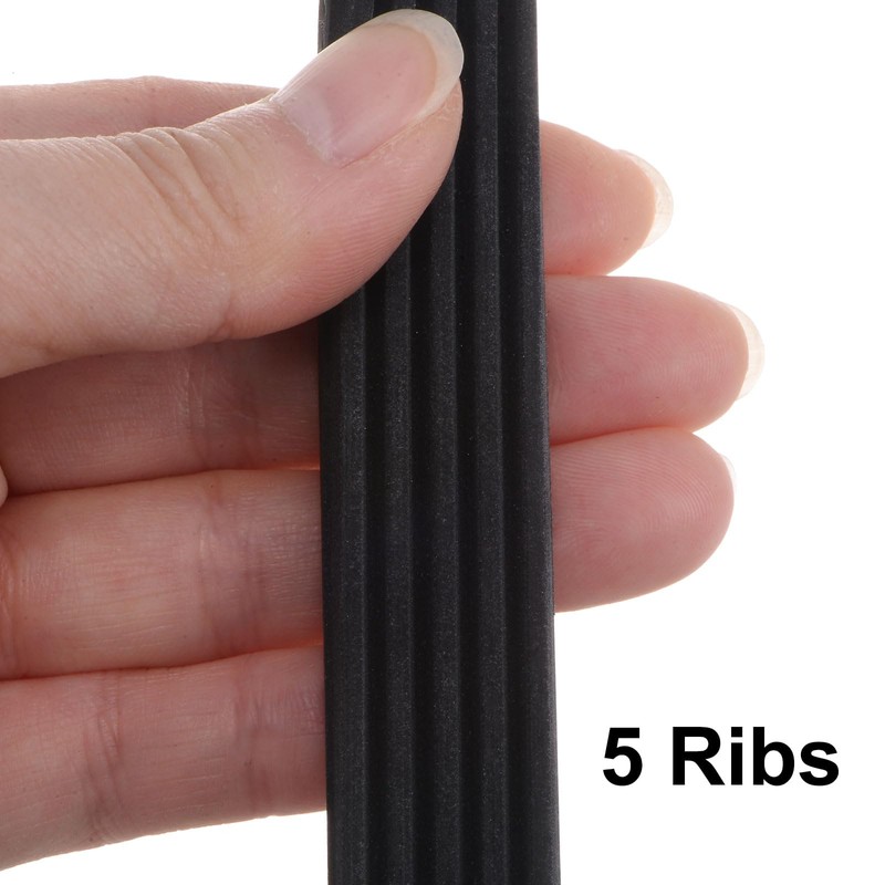 sourcing map 5PK510 V-Ribbed Belt, 5 Ribs, 510 mm Length