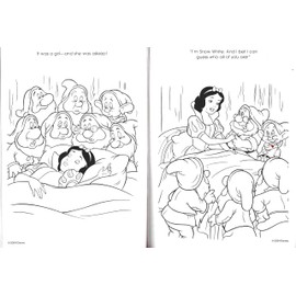 Snow White and Seven Dwarfs - Jumbo Coloring & Activity Book