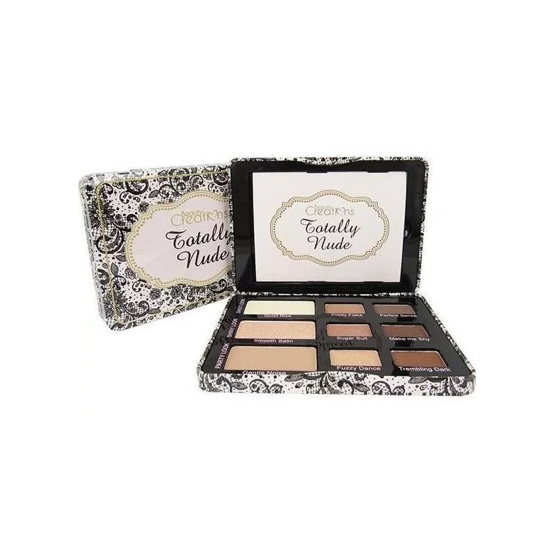Beauty Creations Paleta De Sombras Totally Nude Beauty Creations