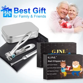 Nail Clippers for Men Thick Nails - Valentine's Day Gifts Presents for Men Husband Sharp Extra Large Heavy Duty Toesnail Clippers, 16mm Wide Jaw Opening Toenail Clippers for Seniors Nails Cutter