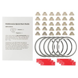 Chibitronics Classroom Pack of 90 White LED Stickers