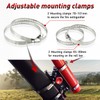 AUFER Vehicle Universal Quick Release Roll Bar Fire Extinguisher Mount