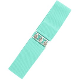 Ro Rox Retro Vintage Belt | Elastic Belt Women's Accessories | 50s Nurse Belt | Waist Belt For Women & Ladies