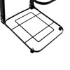 Kitchen Storage Shelf Carbon Steel Multilayer Black Pot and Pan