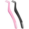Pack of 2 Eyelash Curlers for Lashes, Eyelash Tweezers with