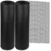MAISHI 2 Rolls Plastic Netting - Black, 15.7" x 10