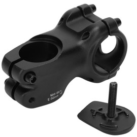 2in Aluminum Alloy Bike Stem High Strength 0 Degree for Bicycle Mountain Bike 1.3in Handlebar