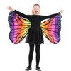 Seasons Kids Butterfly Cape Wings, One Size,Rainbow, W10351