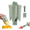 Pepper Seed Core Remover，2 in 1 Jalapeno Pepper Corer Remover