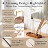 Norvy 2 in 1 Incense Holder for Sticks,Burner Holder with
