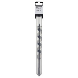 GTSE 22mm x 235mm Auger Hex Shank Drill Bits, Cuts Shallow and Deep Holes in Wood