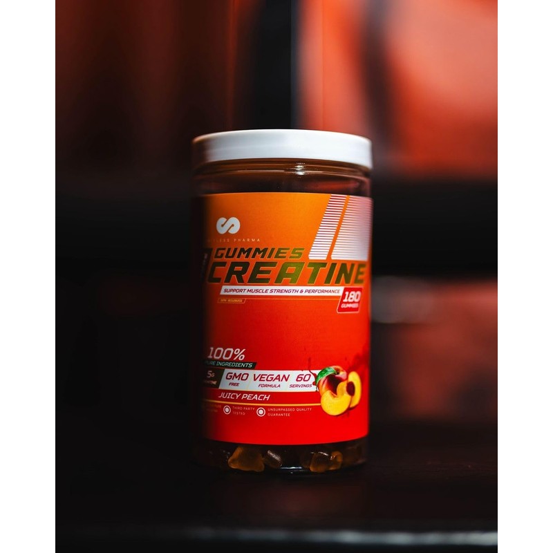 Limitless Pharma Pure Creatine Gummies | 5g Creatine Monohydrate |