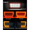 Bestview 5-In-1 LED Rear Fog Light Assembly Kits Compatible for