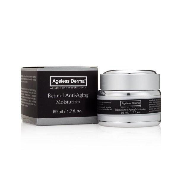 Ageless Derma Retinol Anti Aging Face Cream by Dr. Mostamand is an Wrinkle Facial Moisturizer for a Firmer Youthful Skin Tone and Texture
