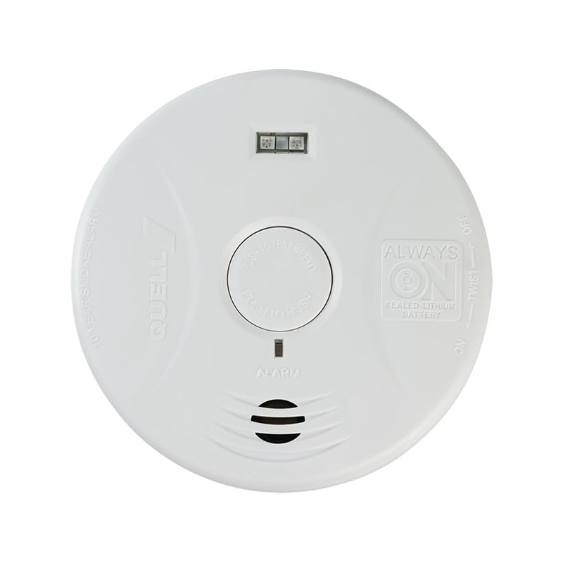 Quell Q10YHL Hallway Photoelectric Smoke Alarm with Escape Light