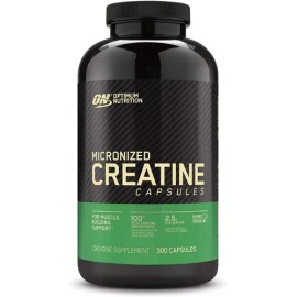 Creatina Micronizada Optimum Nutrition 300 Capsulas 150 Serv