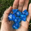 simarro 4Pcs Dice Shaped Ice Cube Mold, Silicone Dice Resin