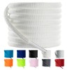 VGUBLG Oval ShoeLaces 1/4" Athletic Shoe Laces Half Round 14