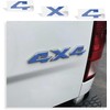 Reflective Concepts 4x4 Emblem Overlay Decal Sticker -Fits: 2009-2018 Ram