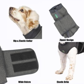 Calming Vest: Anxiety and Stress Relief for Dogs - Dog Anxiety Relief Calming Vest (Large)