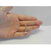 Small Eiffel Tower 3D Sterling Silver Charm Necklace Paris