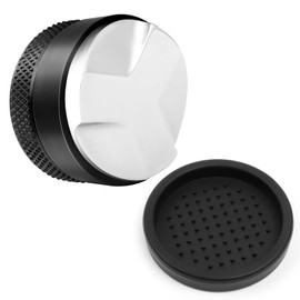 Coffee Leveler Distributor, Coffee Distributor 53 mm, Leveler Height Adjustable, Stainless Steel, Even Distribution of Coffee Powder in Portafilter Before Tamping, Suitable for Sage Barista Express