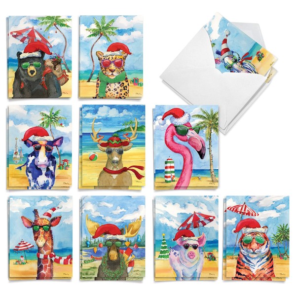 The Best Card Company Variety Pack of 20 Christmas Greeting