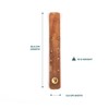 Myga Wooden Incense Holder - Handmade Natural Elm Wood Stick