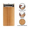 A6 Clipboard,6 Pack Mini Clipboard with Low Profile Clip,A6 Wooden