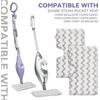 Sgizoku Steam Mop Pads for Shark Steam Pocket Mop -