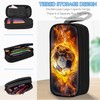TILYTADLY Large Pencil Case for Boys - Soccer Boys Pencil