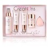 Beauty Creations Set Primer, Fijador Y Esponja Beauty Creations 100%