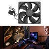 120mm Computer Case Fan, 3000RPM 2pin Dual Ball Bearing PC