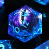 YEMEKO Dargon's Eye D20 Dice Dragon Eye DND Dice Single