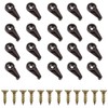 Aifeier ET 20 Pieces Glass Retainer Clips Kit 4mm Plastic