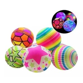 KFMX Pelota Balon Luz Led Luminosa Light Ball Niños