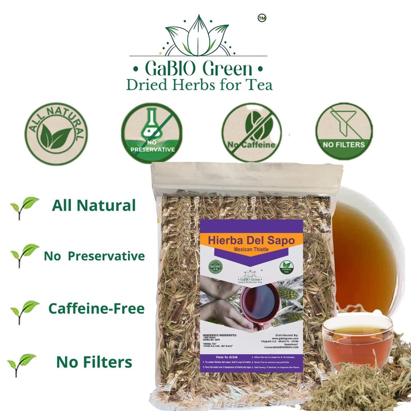 Hierba del sapo (4.1oz/116g) Eryngo heterophyllum, frog grass, toad grass,